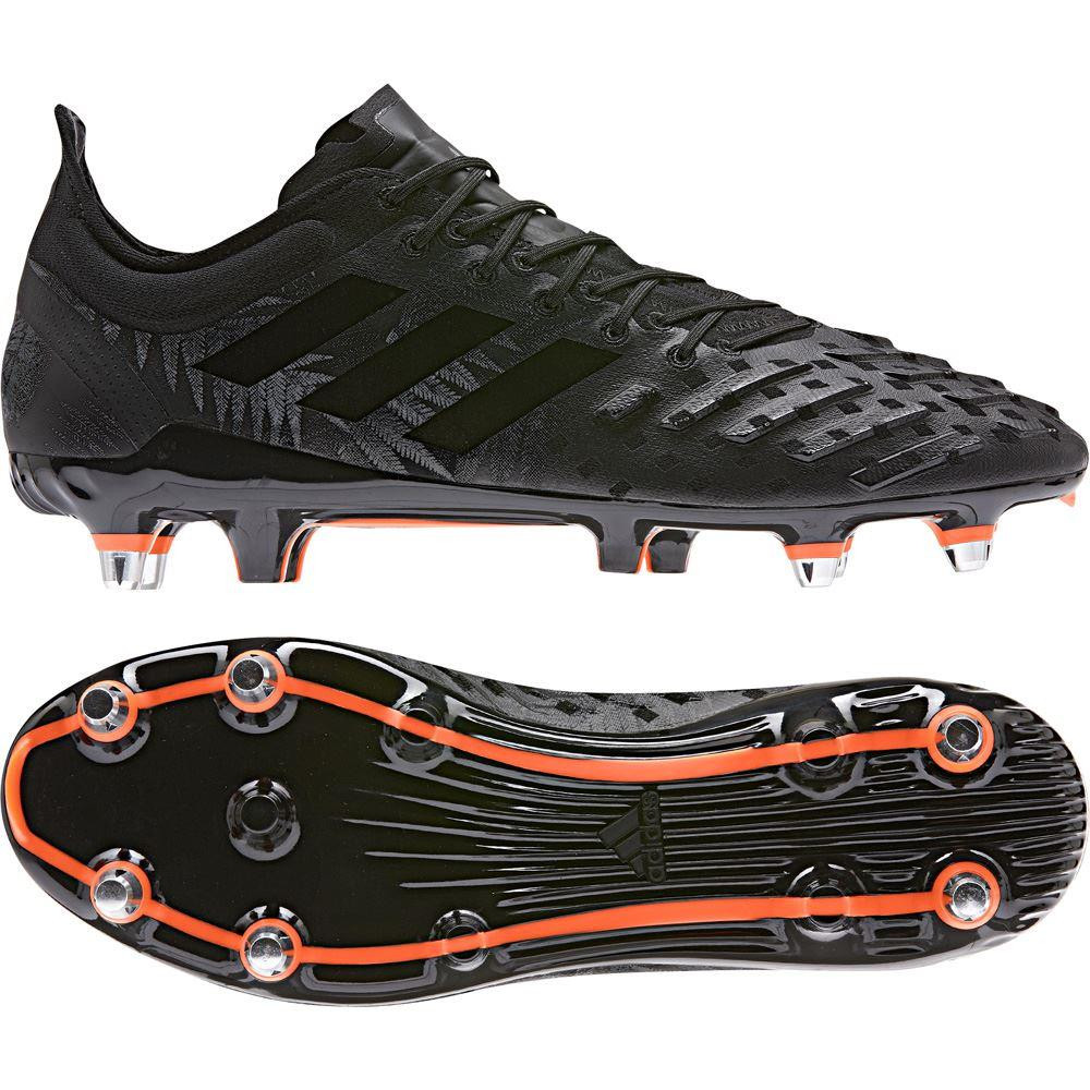 Adidas Predator XP (SG) Rugby Boots Core Black/Orange