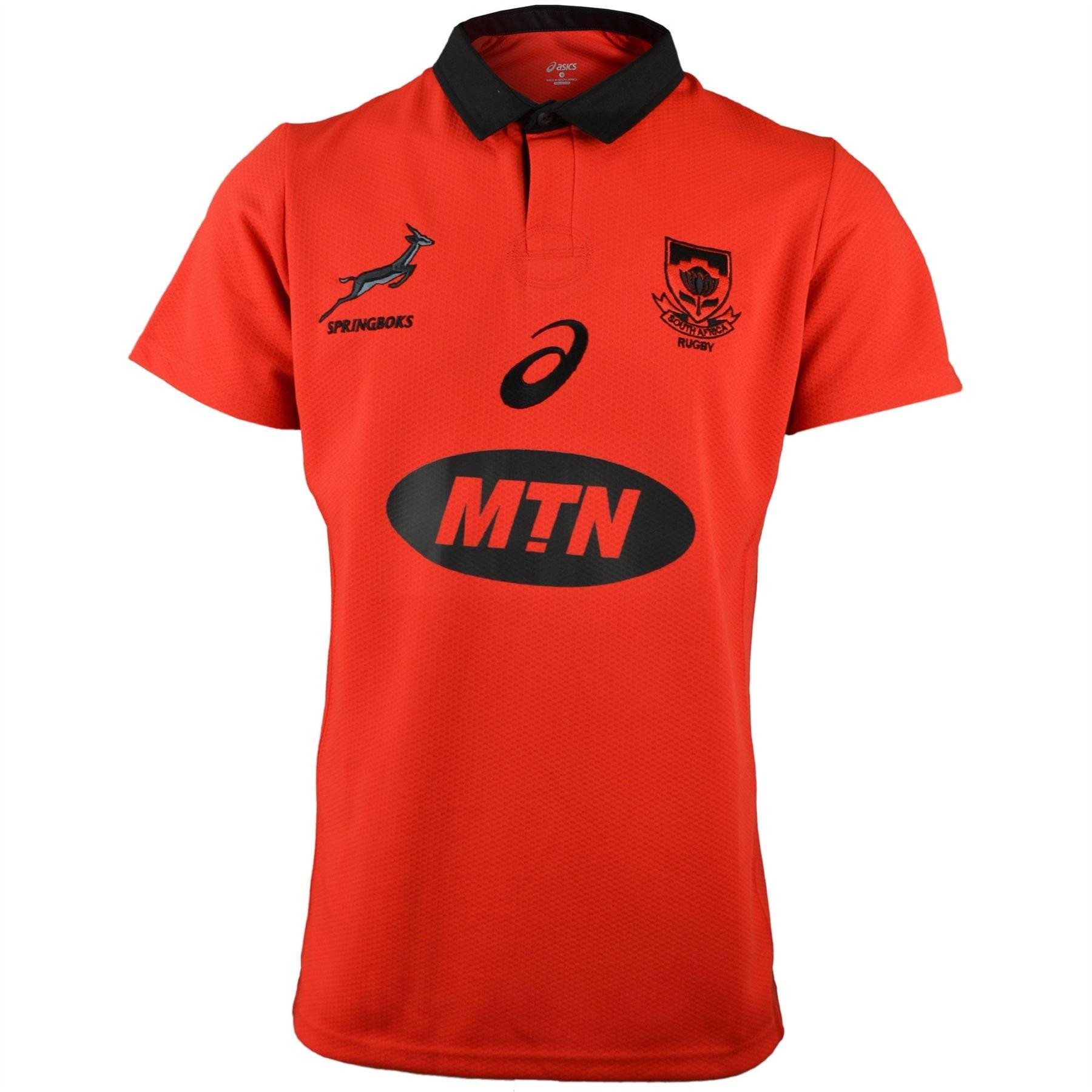 Asics Springboks Fan Shirt Fiery Red