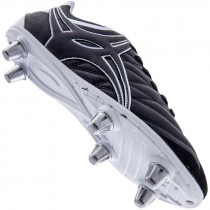 Gilbert Side Step X9 LO 6S Junior Rugby Boot Black/White 2019