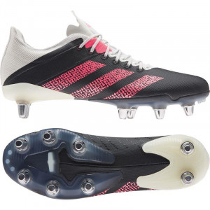 Adidas Kakari Z.0 Soft Ground Rugby Boots 2020 Black/Pink/White
